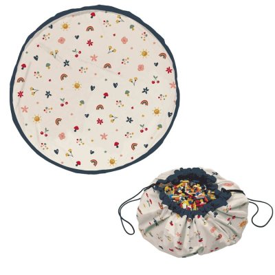 Grand sac à jouet / tapis de jeu 2 en 1 - funny days