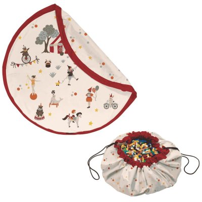 Grand sac à jouet / tapis de jeu 2 en 1 - circus