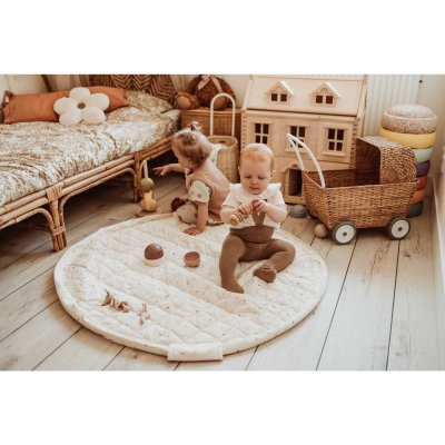 Sac à jouets / tapis d'éveil 2 en 1 noomad soft moon