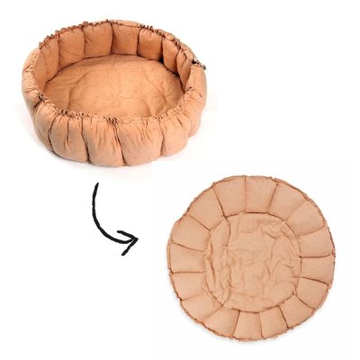 Tapis de jeu / nid de bébé 2 en 1 organic bloom fleuri
