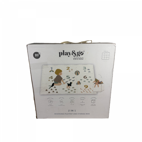 Les imparfaits - tapis de jeu réversible 2 en 1 eevaa numbers Play & go