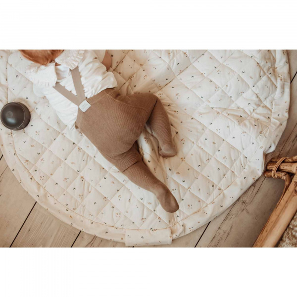 Sac à jouets / tapis d'éveil 2 en 1 en coton bio moon Play & go