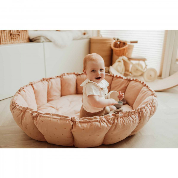 Tapis de jeu bébé 3 en 1 organic bloom fleuri Play & go