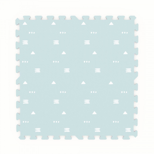 Tapis de jeu réversible 2 en 1 eevaa village terrazzo Play & go