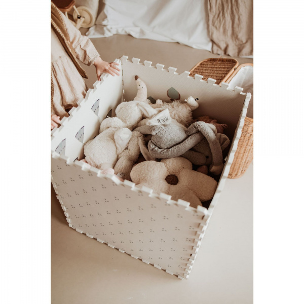 Tapis de jeu réversible 2 en 1 eevaa numbers Play & go