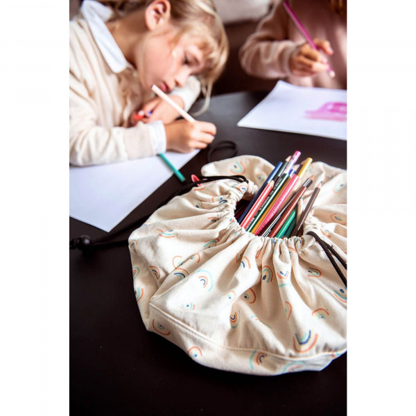 Petit sac à jouets / tapis de jeu 2 en 1 cars Play & go