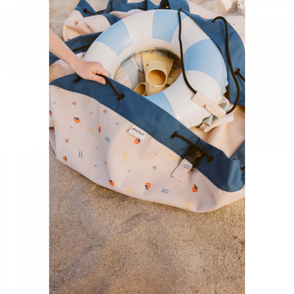 Grand sac à jouets d'extérieur / tapis de jeu 2 en 1 swim fun Play & go