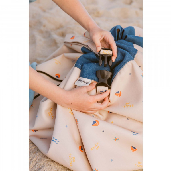 Grand sac à jouets d'extérieur / tapis de jeu 2 en 1 swim fun Play & go