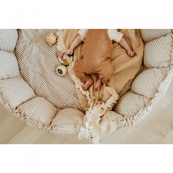 Tapis de jeu bébé 3 en 1 organic bloom bird Play & go