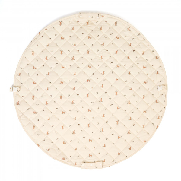 Sac à jouets / tapis d'éveil 2 en 1 en coton bio soft rabbit Play & go