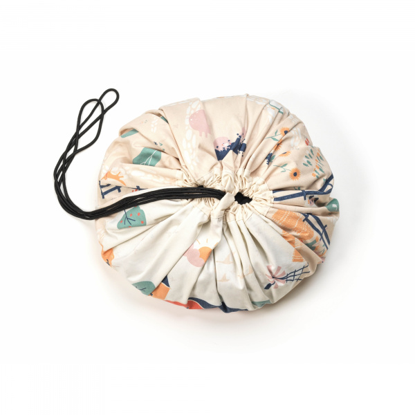 Grand sac à jouets / tapis de jeu 2 en 1 ferme Play & go