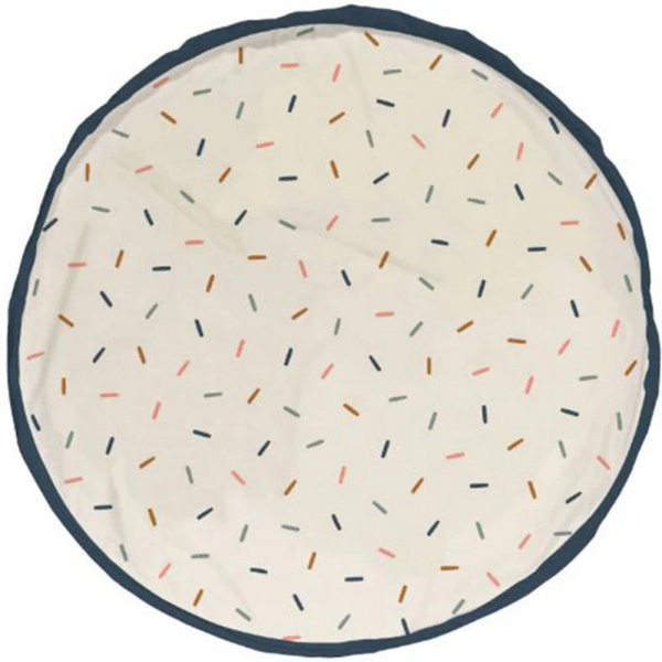 Grand sac à jouet / tapis de jeu 2 en 1 - confetti Play & go