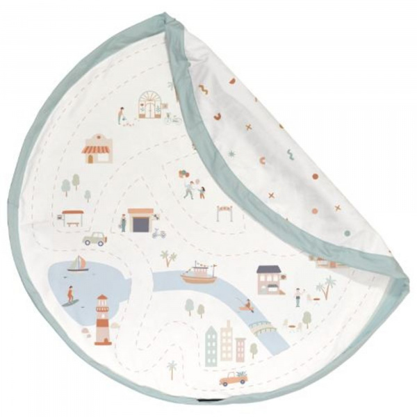 Grand sac à jouet / tapis de jeu 2 en 1 - city Play & go