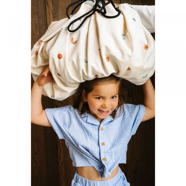 Grand sac à jouet / tapis de jeu 2 en 1 - city Play & go