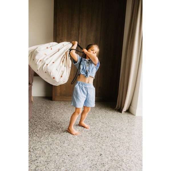 Grand sac à jouet / tapis de jeu 2 en 1 - city Play & go