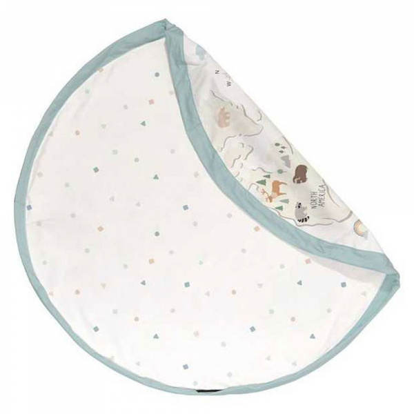 Grand sac à jouet / tapis de jeu 2 en 1 - worldmap colors Play & go