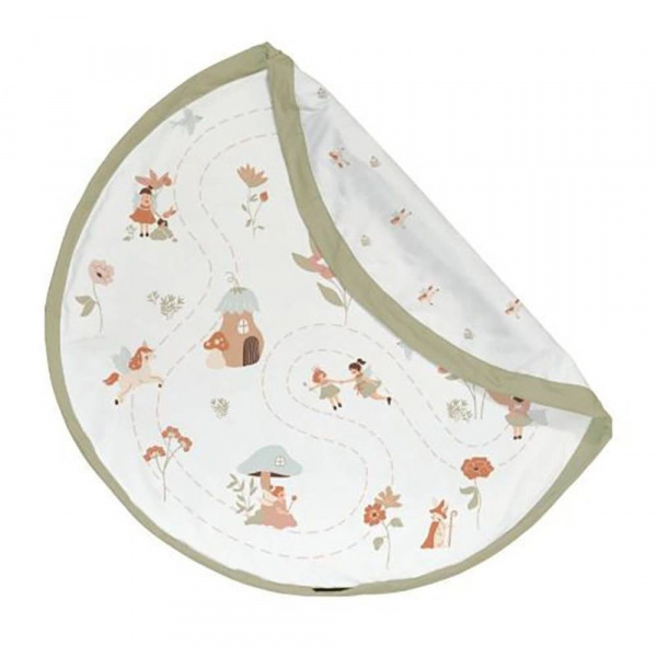 Grand sac à jouets / tapis de jeu 2 en 1 vichy purple Play & go