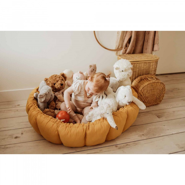 Tapis de jeu bébé 3 en 1 organic bloom bird Play & go