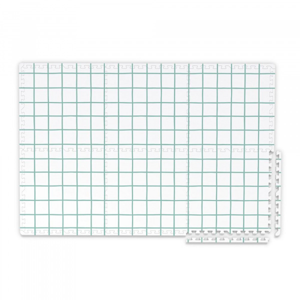 Tapis de jeu réversible 2 en 1 eevaa marelle Play & go