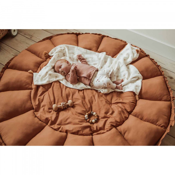 Tapis de jeu bébé 3 en 1 organic bloom bird Play & go