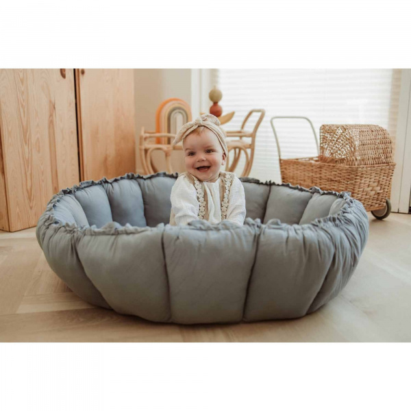 Tapis de jeu bébé 3 en 1 organic bloom bird Play & go