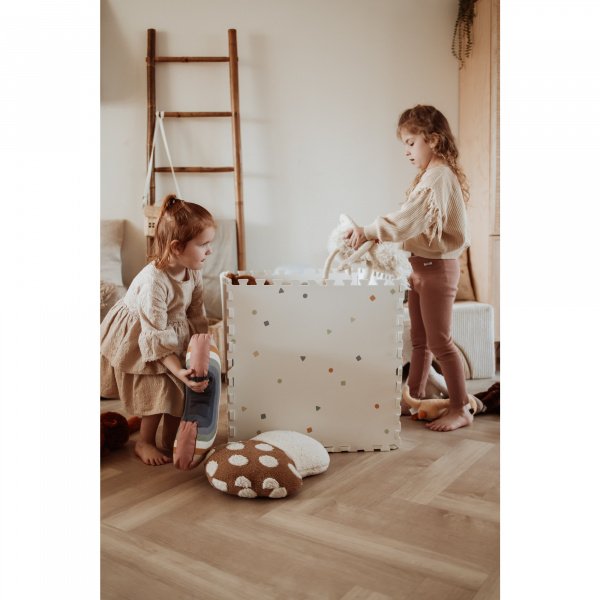 Tapis de jeu réversible 2 en 1 eevaa world Play & go