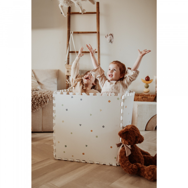 Tapis de jeu réversible 2 en 1 eevaa world Play & go