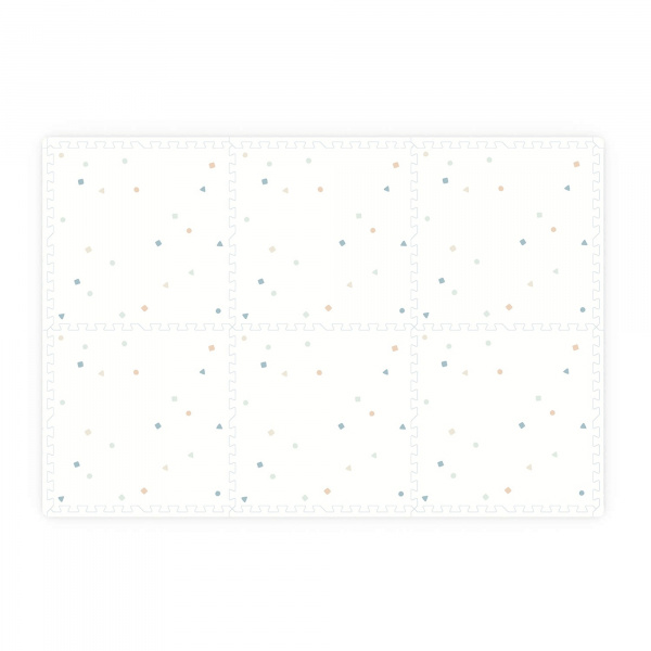 Tapis de jeu réversible 2 en 1 eevaa world Play & go