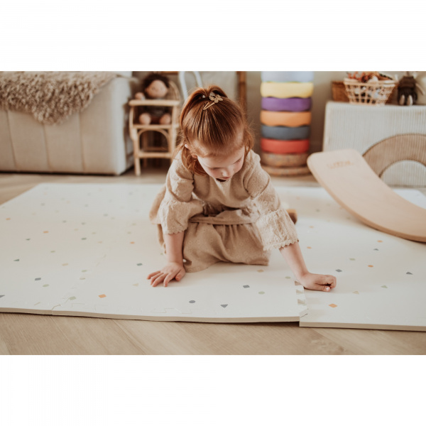 Tapis de jeu réversible 2 en 1 eevaa world Play & go