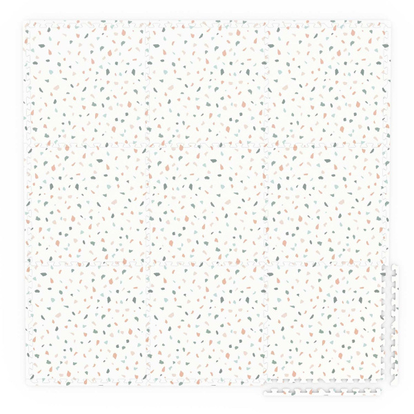 Tapis de jeu réversible 2 en 1 eevaa alphabet Play & go
