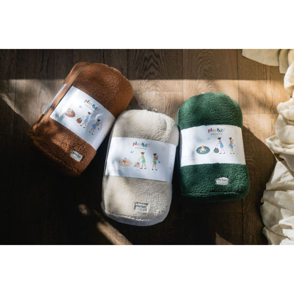 Sac à jouets / tapis d'éveil 2 en 1 noomad soft teddy evergreen Play & go