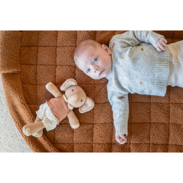 Sac à jouets / tapis d'éveil 2 en 1 noomad soft teddy marron Play & go