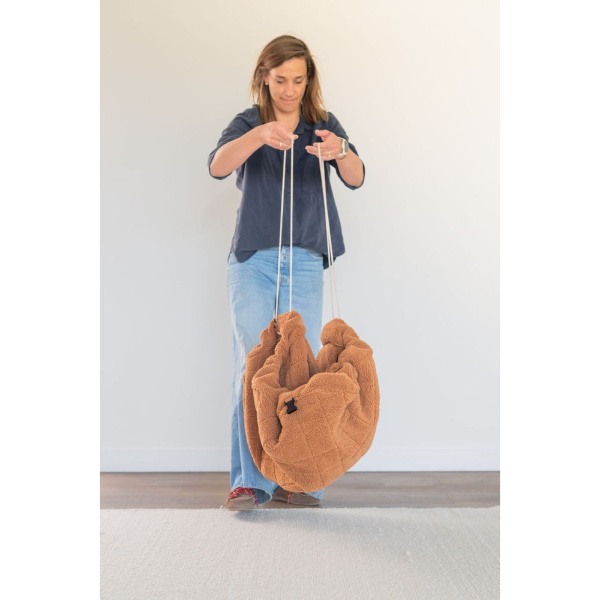 Sac à jouets / tapis d'éveil 2 en 1 noomad soft teddy marron Play & go