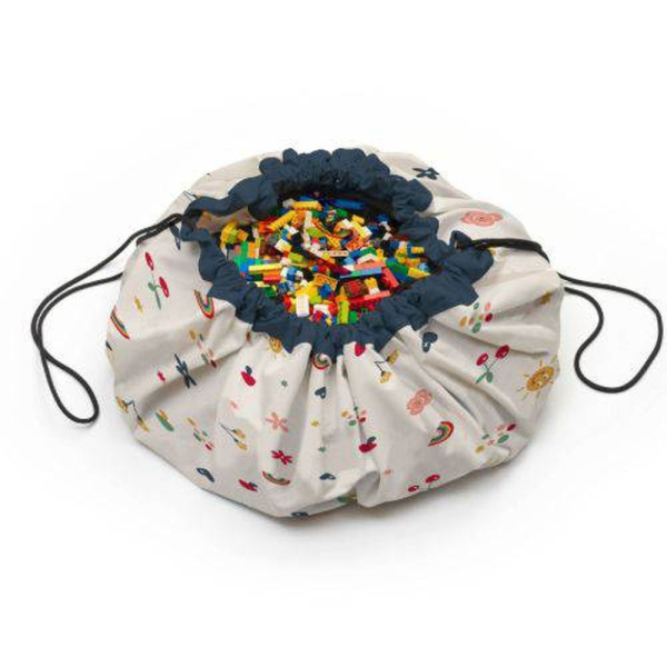 Grand sac à jouet / tapis de jeu 2 en 1 - funny days Play & go