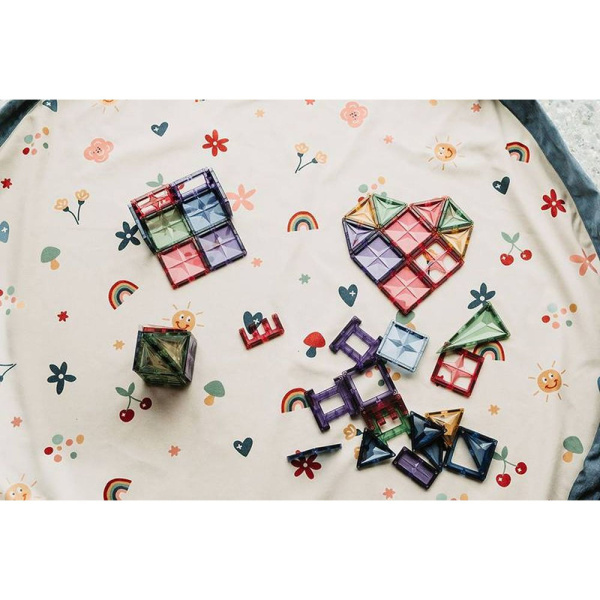 Grand sac à jouet / tapis de jeu 2 en 1 - funny days Play & go