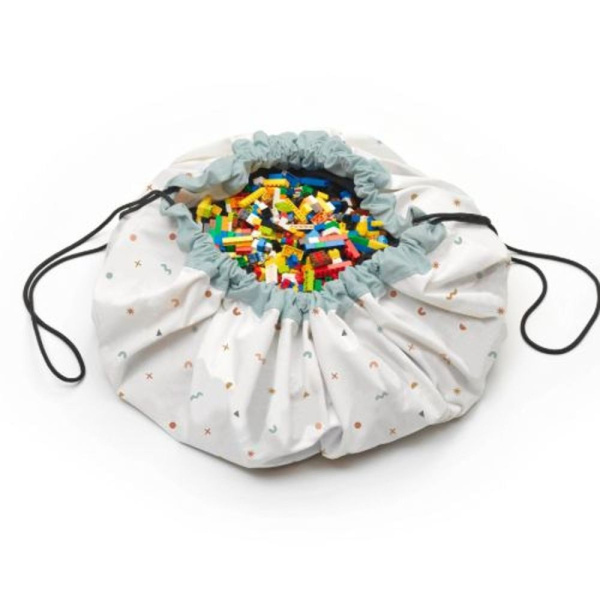 Grand sac à jouet / tapis de jeu 2 en 1 - city Play & go