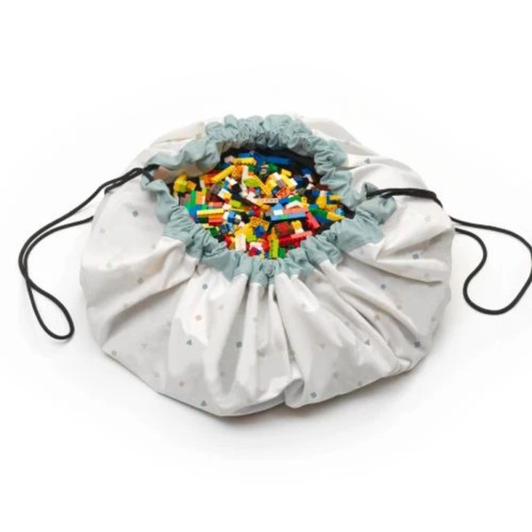 Grand sac à jouet / tapis de jeu 2 en 1 - worldmap colors Play & go