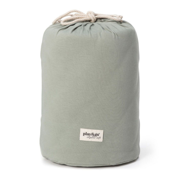 Sac à jouets / tapis d'éveil 2 en 1 en coton bio - meadow green Play & go