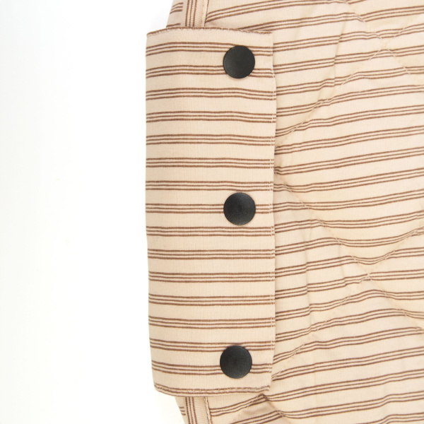 Sac à jouets / tapis d'éveil 2 en 1 noomad soft brown stripes Play & go