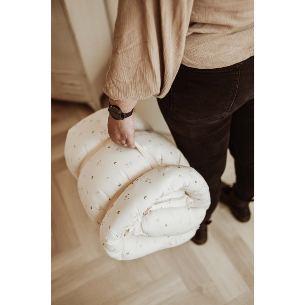Tapis de jeu / nid de bébé 2 en 1 organic bloom moon Play & go