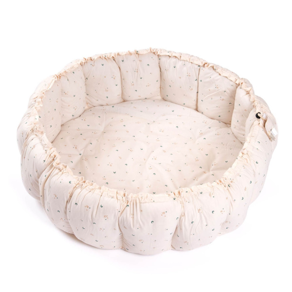 Tapis de jeu / nid de bébé 2 en 1 organic bloom moon Play & go