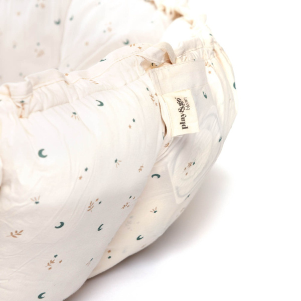 Tapis de jeu / nid de bébé 2 en 1 organic bloom moon Play & go