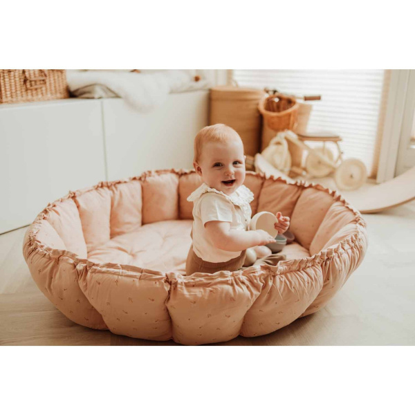 Tapis de jeu / nid de bébé 2 en 1 organic bloom fleuri Play & go