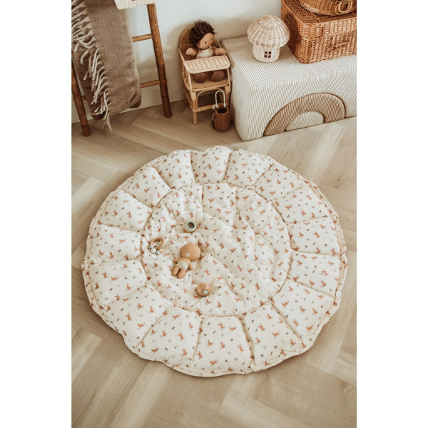 Tapis de jeu / nid de bébé 2 en 1 organic bloom rabbit Play & go