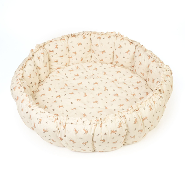 Tapis de jeu / nid de bébé 2 en 1 organic bloom rabbit Play & go