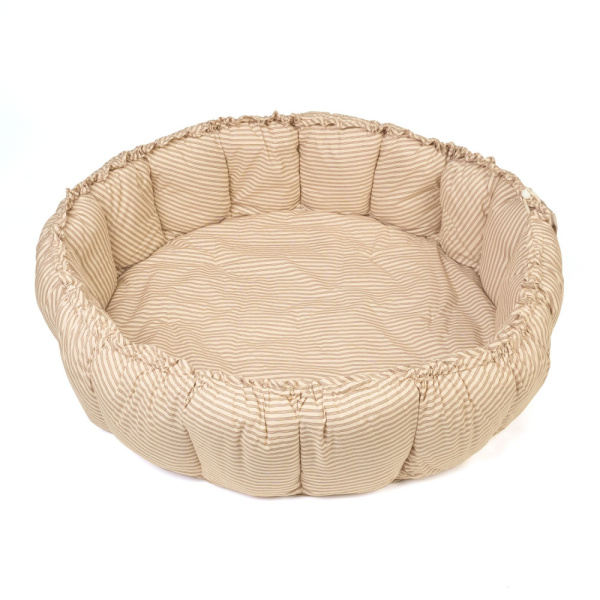 Tapis de jeu / nid de bébé 2 en 1 organic bloom brown stripes Play & go