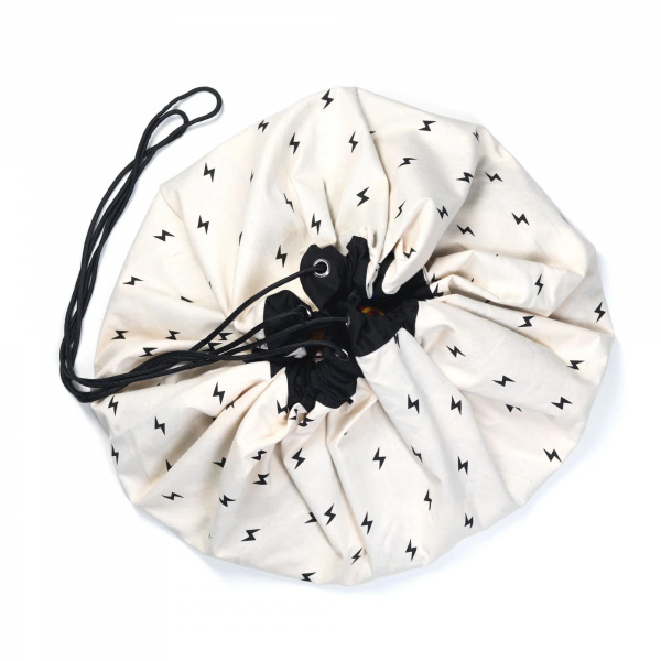 Grand sac à jouets / tapis de jeu 2 en 1 carte du monde Play & go