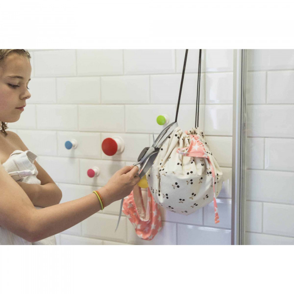 Petit sac à jouets / tapis de jeu 2 en 1 cerise doré Play & go