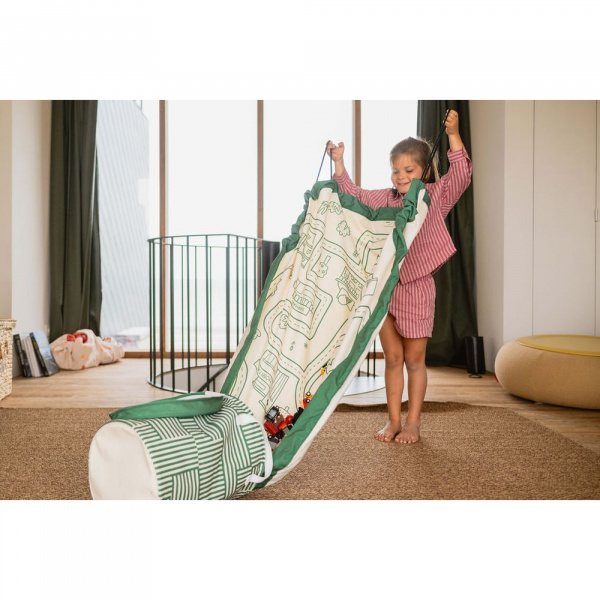 Panier de rangement + tapis de jeu - soo roadmap Play & go