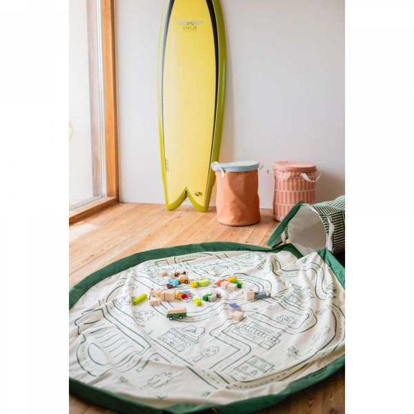 Panier de rangement + tapis de jeu - soo roadmap Play & go